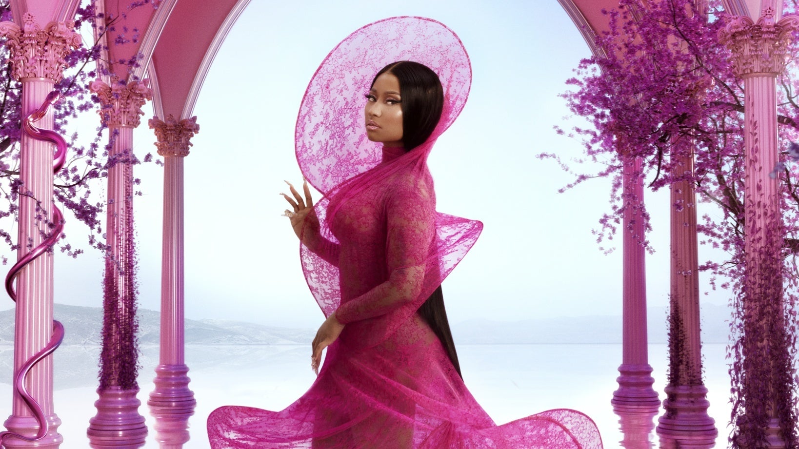 Behind Nicki Minaj’s Pink Friday 2 Makeup With Pat McGrath