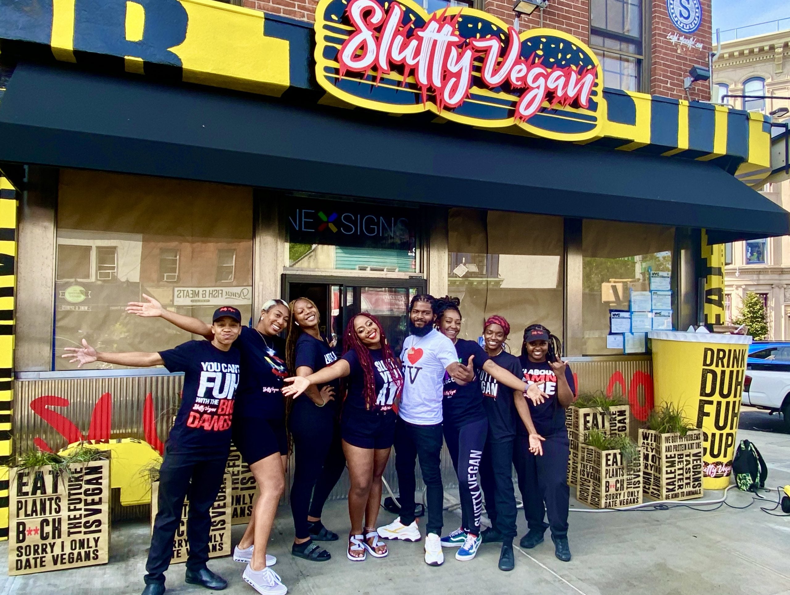 Slutty Vegan Brings Its Brand Of Sexy Plant-Based Burgers And Southern Hospitality To Brooklyn