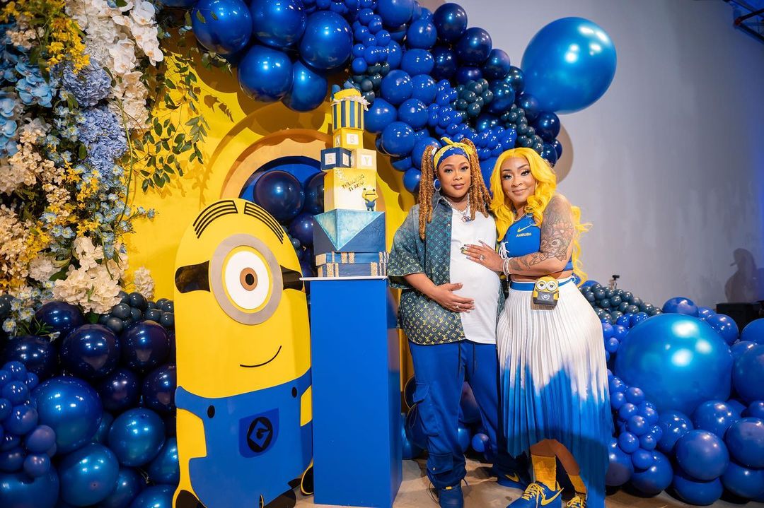 Inside Da Brat And Jesseca Dupart's Star-Studded Minions-Themed Baby Shower