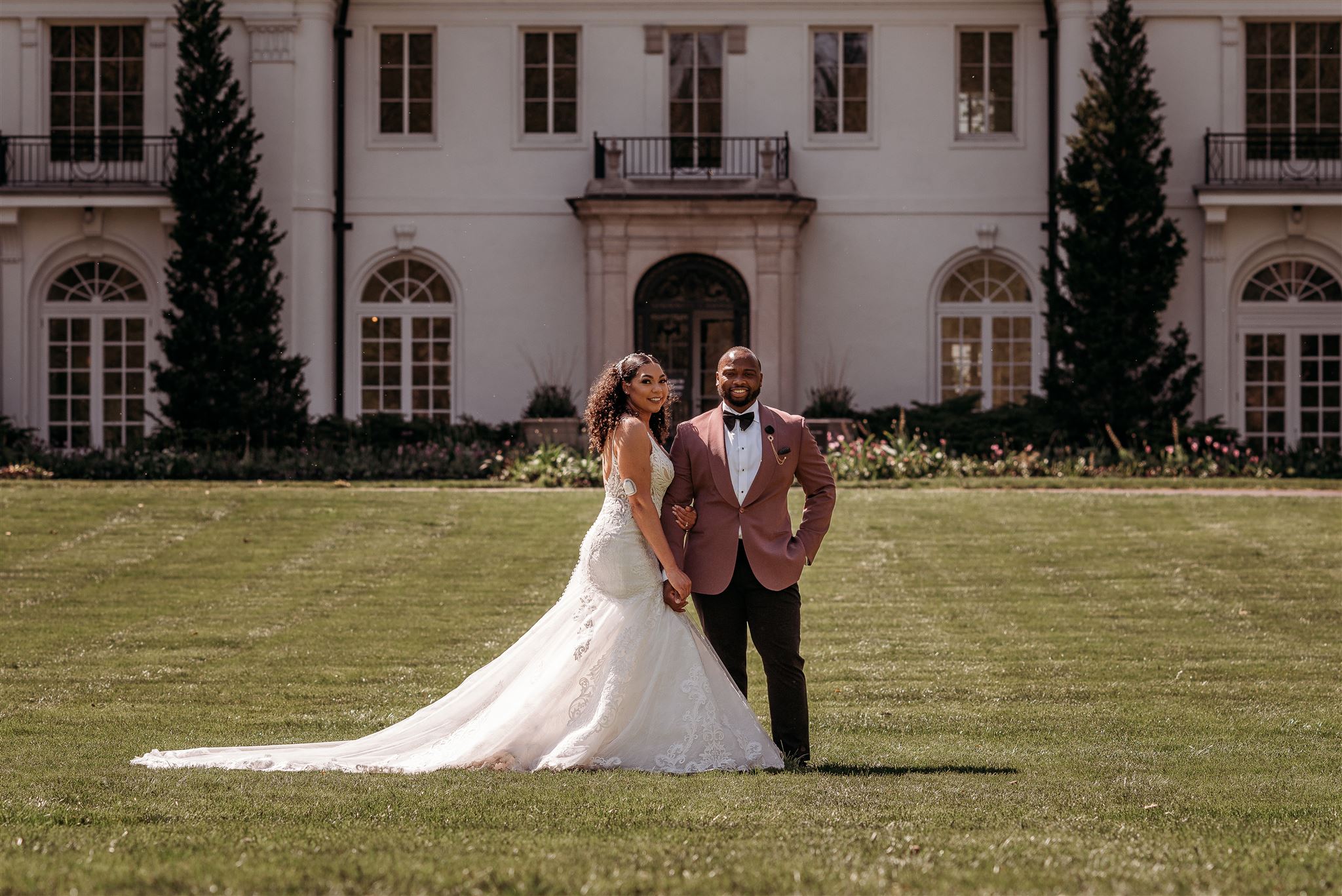 Bridal Bliss: Iman And Anthony's Wedding Was Filled With Lush Greenery And Lots Of Love