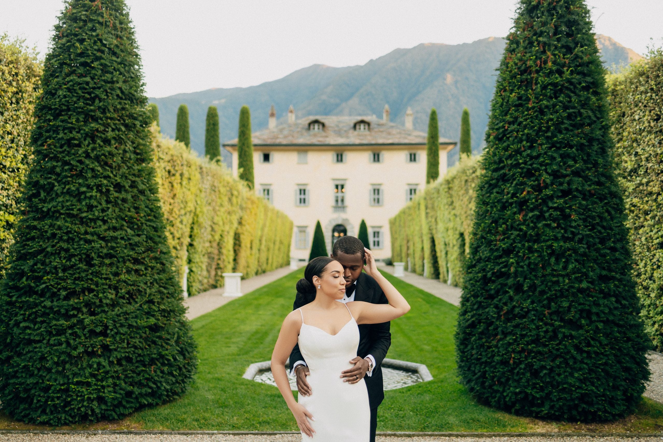 Bridal Bliss: Amber And Femi's Lake Como, Italy Wedding Was Filled With Love And Luxury